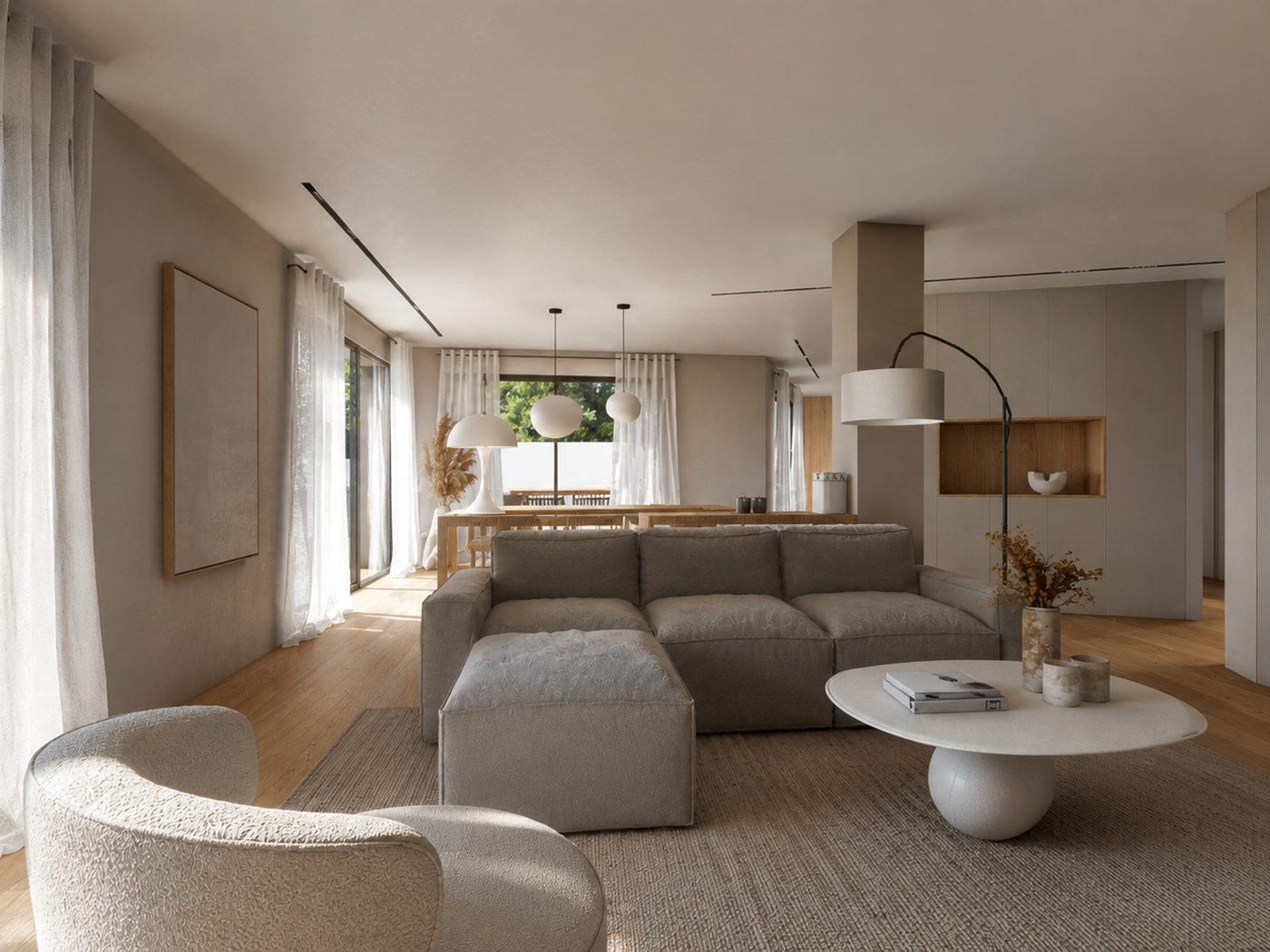 Ampliación Castellvell — Salón estantería