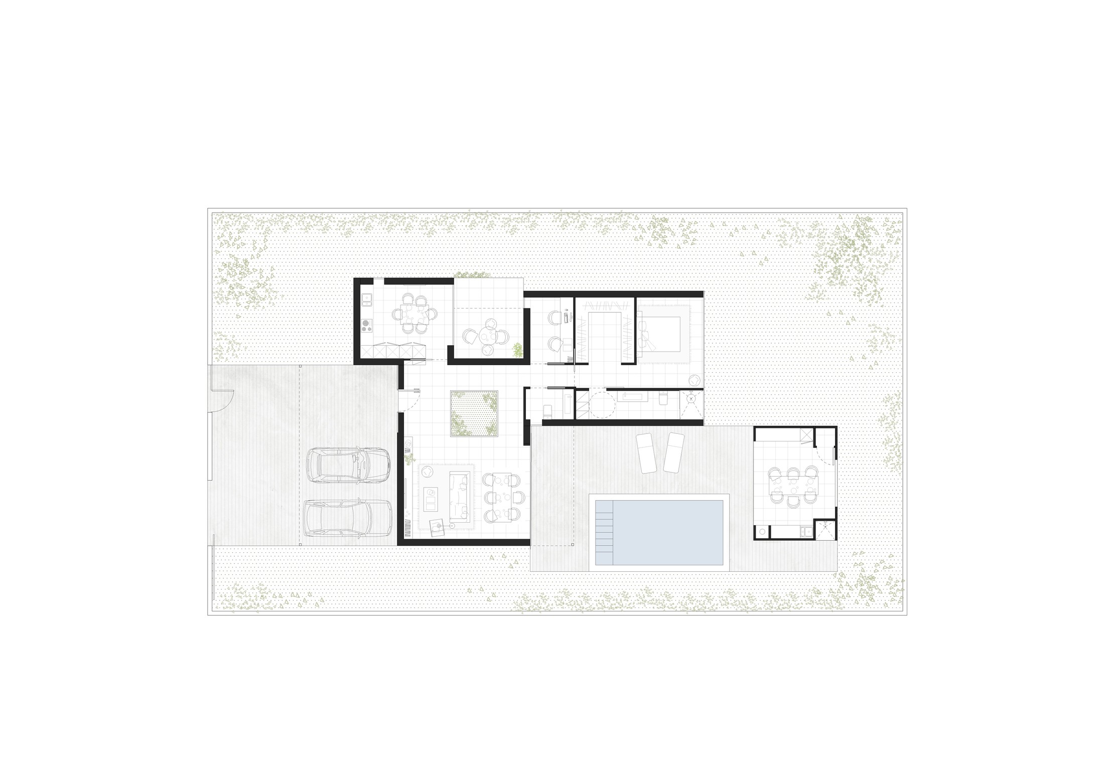 Casa Golf — Planta baja