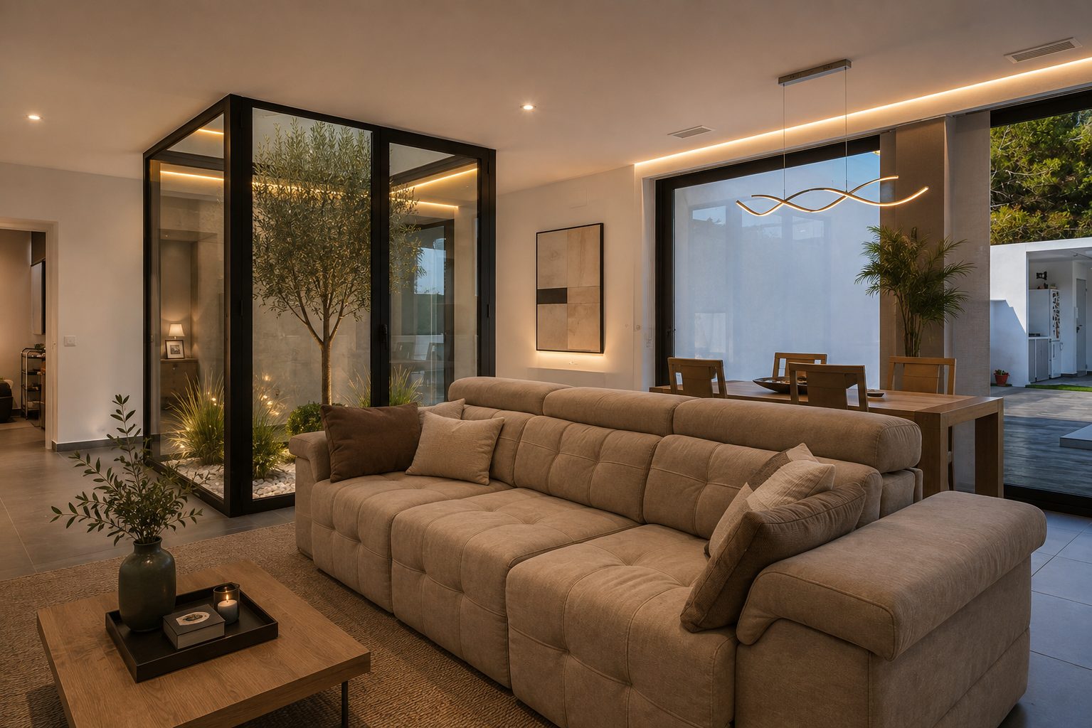 Casa Golf — Salón interior