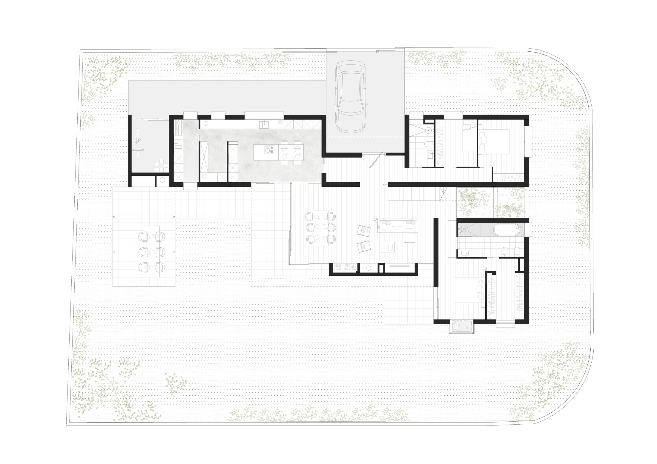 Casa Maresme — Planta baja